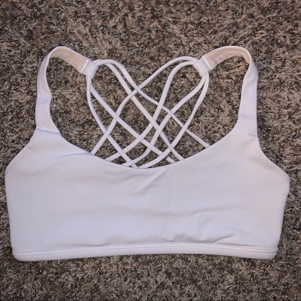 Lululemon strappy sports bra